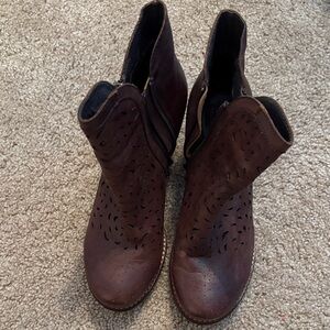 Brown Ankle Boots